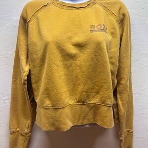 Roxy Mustard Sweatshirt